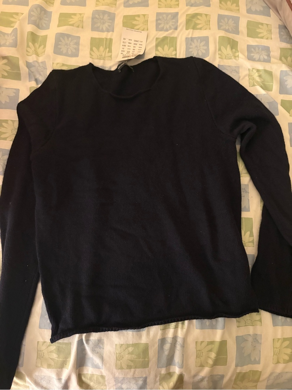 Navy brandy sweater